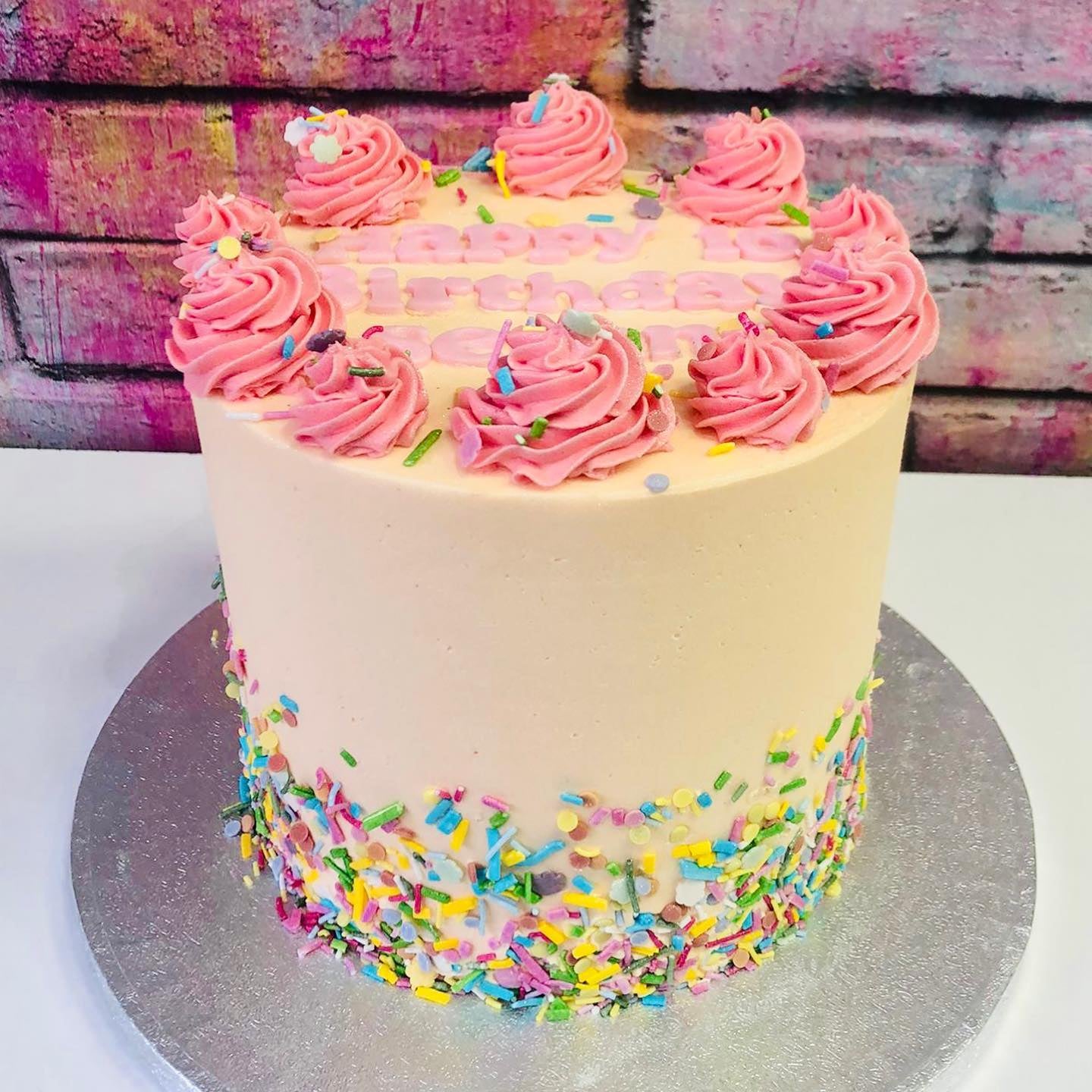 Funfetti Layer Cake - In Bloom Bakery